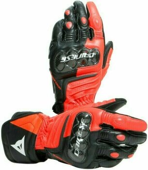 Motorcycle Gloves Dainese Carbon 3 Long Black/Fluo Red/White M Motorcycle Gloves - 6