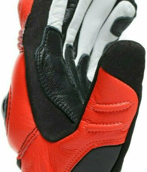 Handschoenen Dainese Carbon 3 Long Black/Fluo Red/White M Handschoenen - 10