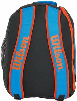 Tennis Bag Wilson Youth Backpack 1 Blue/Orange Tennis Bag - 3