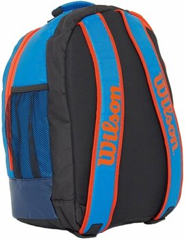 Bolsa de tenis Wilson Youth Backpack 1 Blue/Orange Bolsa de tenis - 4