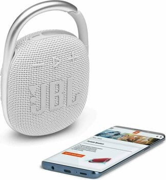 portable Speaker JBL Clip 4 White - 5