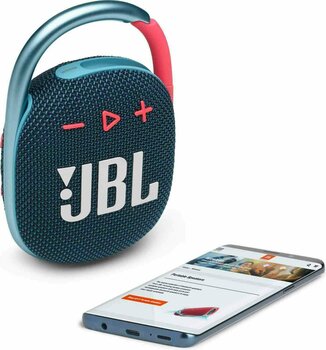 Draagbare luidspreker JBL Clip 4 Coral - 5