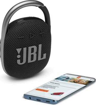 Prenosni zvočnik JBL Clip 4 Black - 5