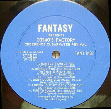 Vinyl Record Creedence Clearwater Revival - Cosmo's Factory (LP) - 2