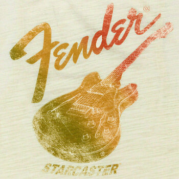 T-shirt Fender Starcaster Natural 2XL T-shirt - 2