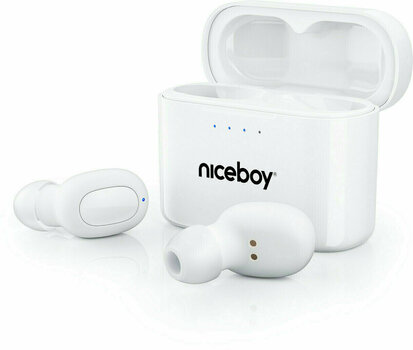 True Wireless In-ear Niceboy HIVE Podsie Blanc - 3