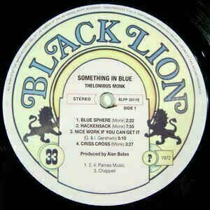 LP Thelonious Monk - Something In Blue (LP) - 3