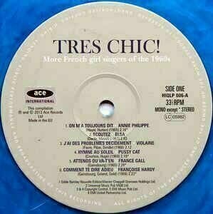 Δίσκος LP Various Artists - Tres Chic! More French Girl Singers Of The 1960s (Blue Coloured) (LP) - 2