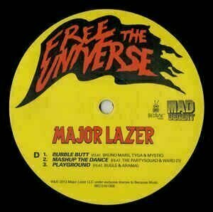 Vinyl Record Major Lazer - Free The Universe (2 LP + CD) - 5