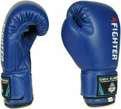Boks- en MMA-handschoenen DBX Bushido ARB-407V4 Blue 6 oz - 2