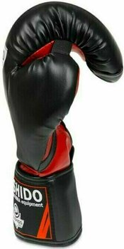 Boxing and MMA gloves DBX Bushido ARB-407 Black-Red 10 oz - 5