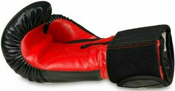 Boxing and MMA gloves DBX Bushido ARB-407 Black-Red 10 oz - 8