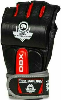 Boxerské a MMA rukavice DBX Bushido e1v4 MMA Red/Black M - 2