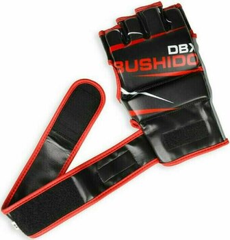Rokavice za boks in MMA DBX Bushido E1V6 MMA Črna-Rdeča L - 4