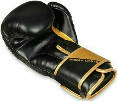 Box und MMA-Handschuhe DBX Bushido B-2v10 Schwarz-Gold 10 oz - 8