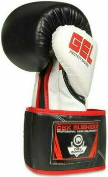 Box und MMA-Handschuhe DBX Bushido B-2v11a Schwarz-Weiß 10 oz - 6