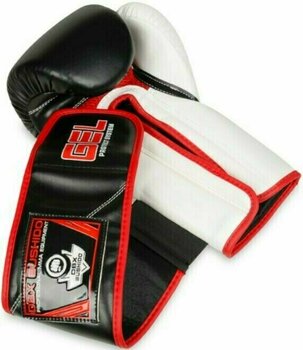 Box und MMA-Handschuhe DBX Bushido B-2v11a Schwarz-Weiß 10 oz - 8
