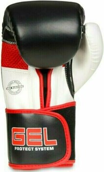 Boxerské a MMA rukavice DBX Bushido B-2v11a Čierna-Biela 12 oz - 4