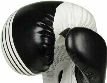 Boxerské a MMA rukavice DBX Bushido B-2v3A Čierna-Biela 12 oz - 7