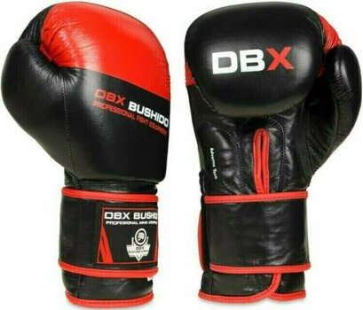 Box und MMA-Handschuhe DBX Bushido B-2v4 Schwarz-Rot 10 oz - 4