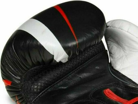 Rokavice za boks in MMA DBX Bushido B-2v7 Črna-Rdeča-Bela 14 oz - 3