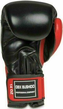 Rękawice bokserskie i MMA DBX Bushido BB1 Czarny-Czerwony 10 oz - 4