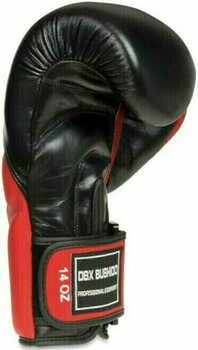 Rokavice za boks in MMA DBX Bushido BB1 Črna-Rdeča 12 oz - 3