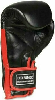 Gant de boxe et de MMA DBX Bushido BB4 Noir-Rouge 14 oz - 3
