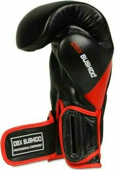 Box und MMA-Handschuhe DBX Bushido BB4 Schwarz-Rot 14 oz - 6