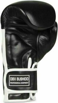 Box und MMA-Handschuhe DBX Bushido BB5 Schwarz-Weiß 10 oz - 3