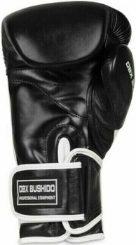 Boxerské a MMA rukavice DBX Bushido BB5 Black/White 14 oz - 4