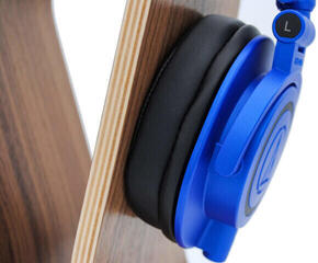 Oreillettes pour casque Earpadz by Dekoni Audio MID-ATHM50X  7506 Series- ATH-M Series Black Oreillettes pour casque - 3