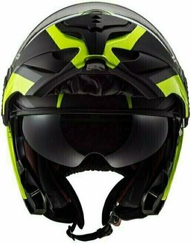 Helm LS2 FF313 Vortex Carbon Matt Carbon Gloss H-V Yellow L Helm - 11