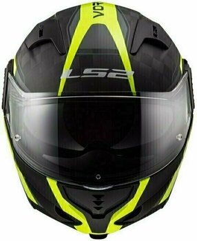 Helmet LS2 FF313 Vortex Carbon Matt Carbon Gloss H-V Yellow L Helmet - 12
