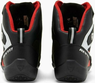 Motoristični čevlji Rev'it! G-Force H2O Black/Neon Red 43 Motoristični čevlji - 2