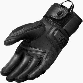 Motorcycle Gloves Rev'it! Gloves Sand 4 Black S Motorcycle Gloves - 2