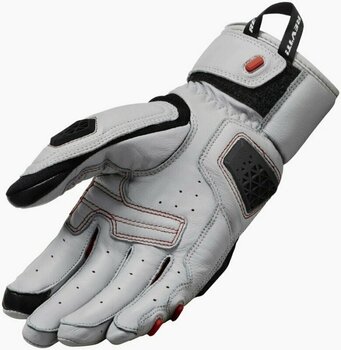 Gants de moto Rev'it! Gloves Sand 4 Light Grey/Black L Gants de moto (Déjà utilisé) - 6