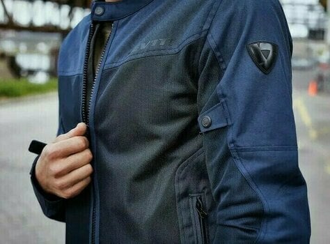 Textile Jacket Rev'it! Eclipse Dark Blue S Textile Jacket - 3