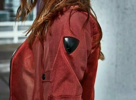 Textile Jacket Rev'it! Eclipse Ladies Burgundy Red 34 Textile Jacket - 3