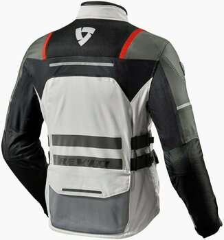 Tekstilna jakna Rev'it! Offtrack Silver/Red M Tekstilna jakna - 2