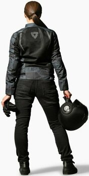 Tekstilna jakna Rev'it! Torque Ladies Black 42 Tekstilna jakna - 6