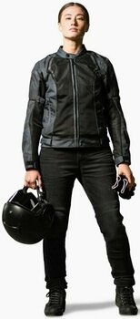 Tekstilna jakna Rev'it! Torque Ladies Black/Grey 36 Tekstilna jakna - 3