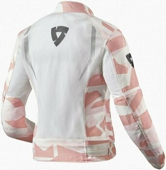 Textile Jacket Rev'it! Torque Ladies Camo Pink 36 Textile Jacket - 2