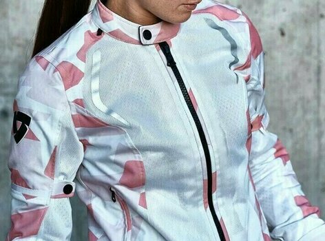 Tekstilna jakna Rev'it! Torque Ladies Camo Pink 36 Tekstilna jakna - 3