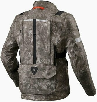 Textile Jacket Rev'it! Sand 4 H2O Camo Brown 2XL Textile Jacket - 2