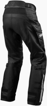 Textilné nohavice Rev'it! Sand 4 H2O Black XL Predĺžené Textilné nohavice - 2