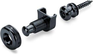 Strap Lock Schaller 14010401 M Strap Lock Black Chrome - 1