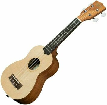 Soprano ukulele Kala KA-15-S-S-W/UBS-R Soprano ukulele Natural Satin - 4