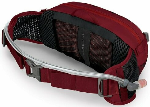Cycling backpack and accessories Osprey Seral Claret Red Waistbag - 2