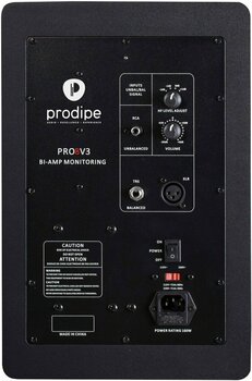 2-suuntainen aktiivinen studiomonitori Prodipe PRO 8 V3 - 4